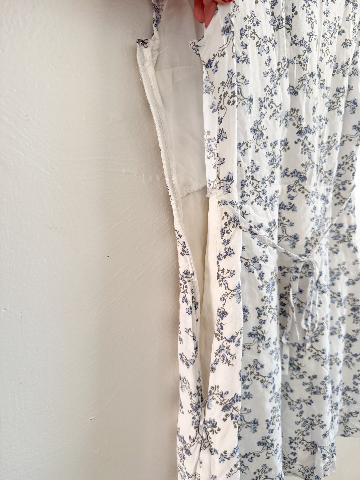Abercrombie & Fitch Blue Floral Dress Size Small