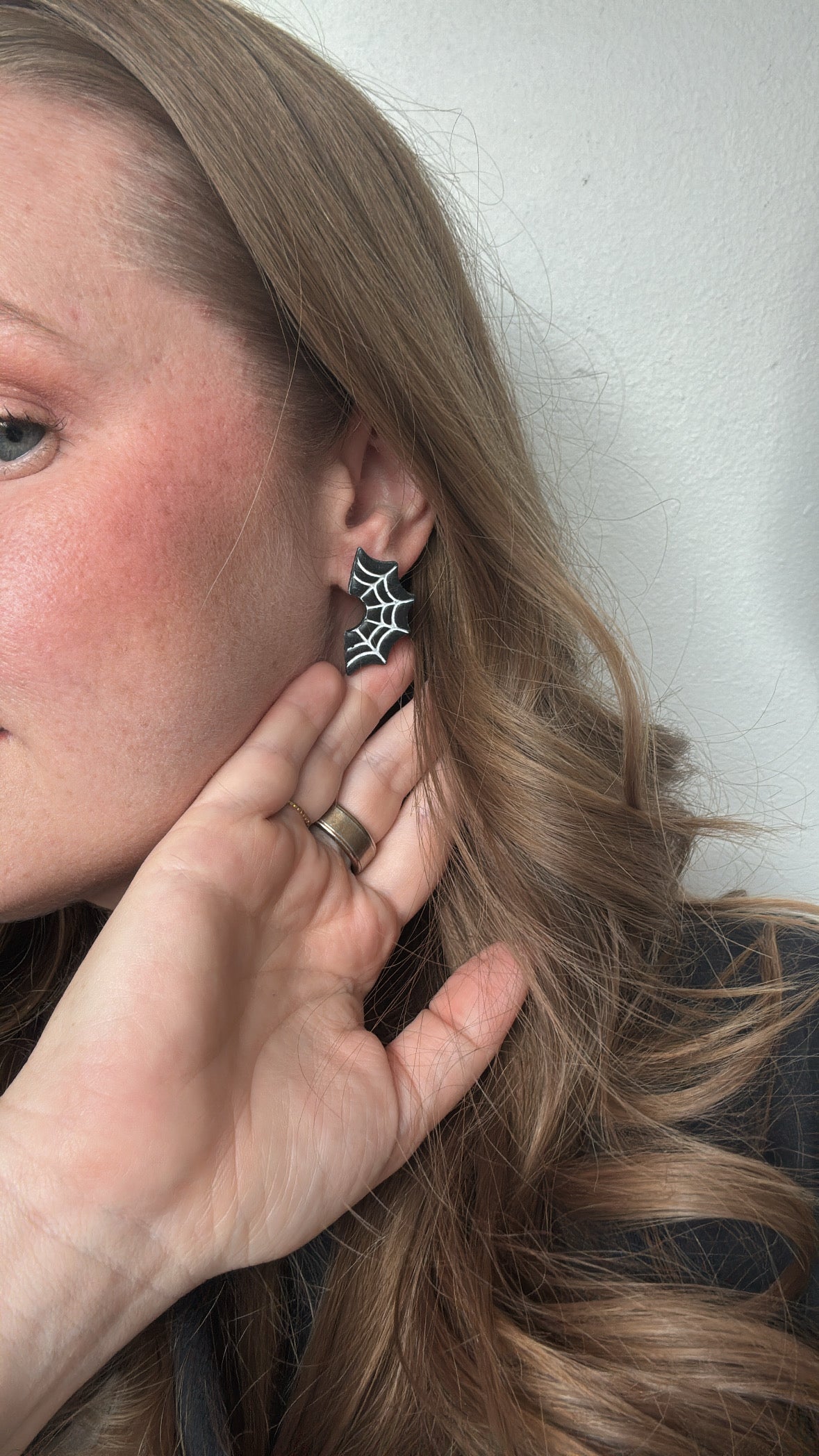 Spider Web Statement Studs