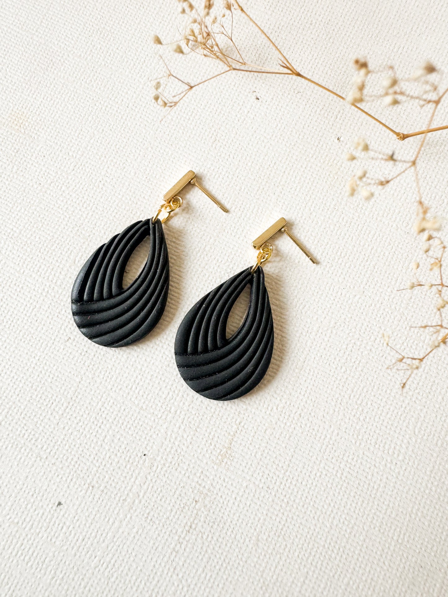 Turquoise Bar Hoops