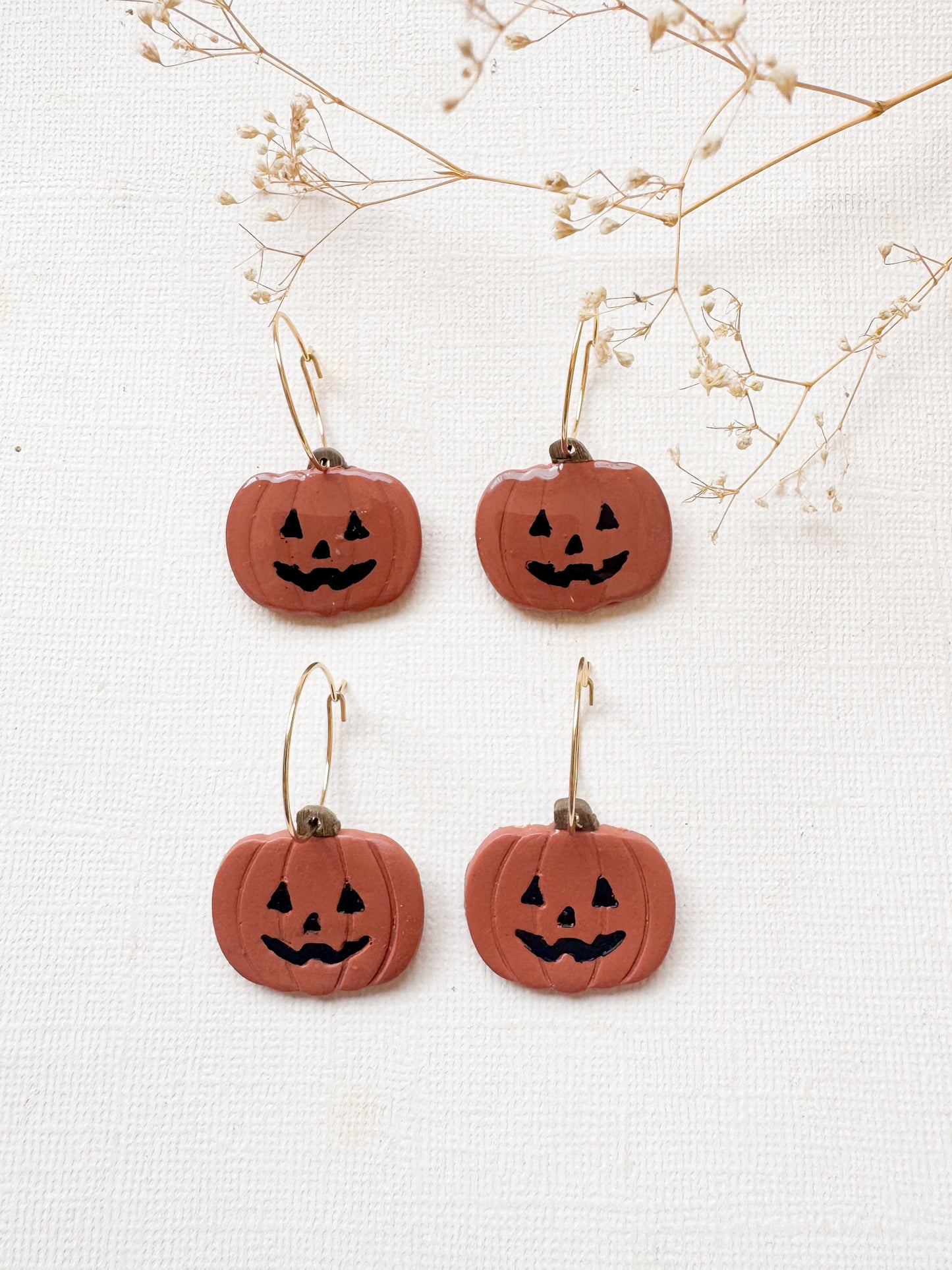Jack O Lantern Hoops