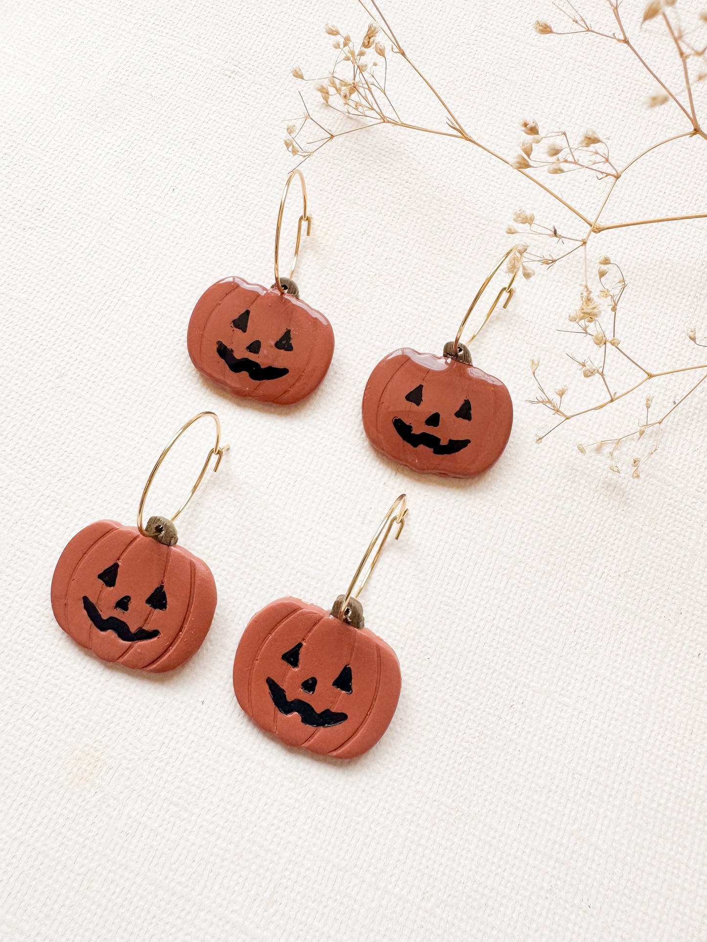 Jack O Lantern Hoops