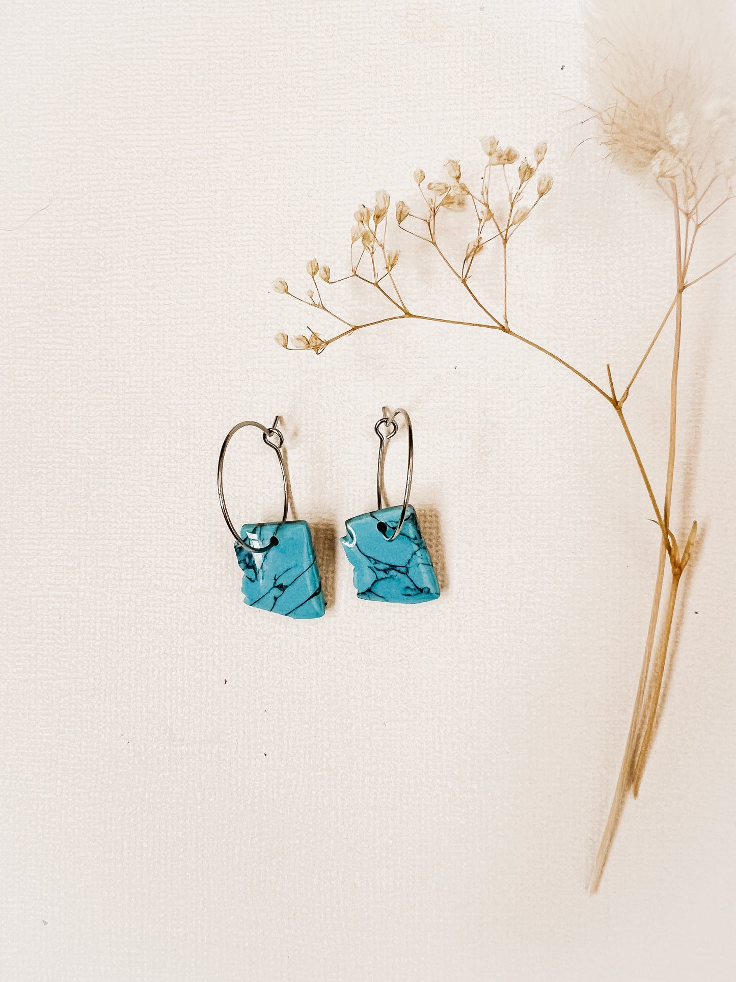 Turquoise Arizona Hoops