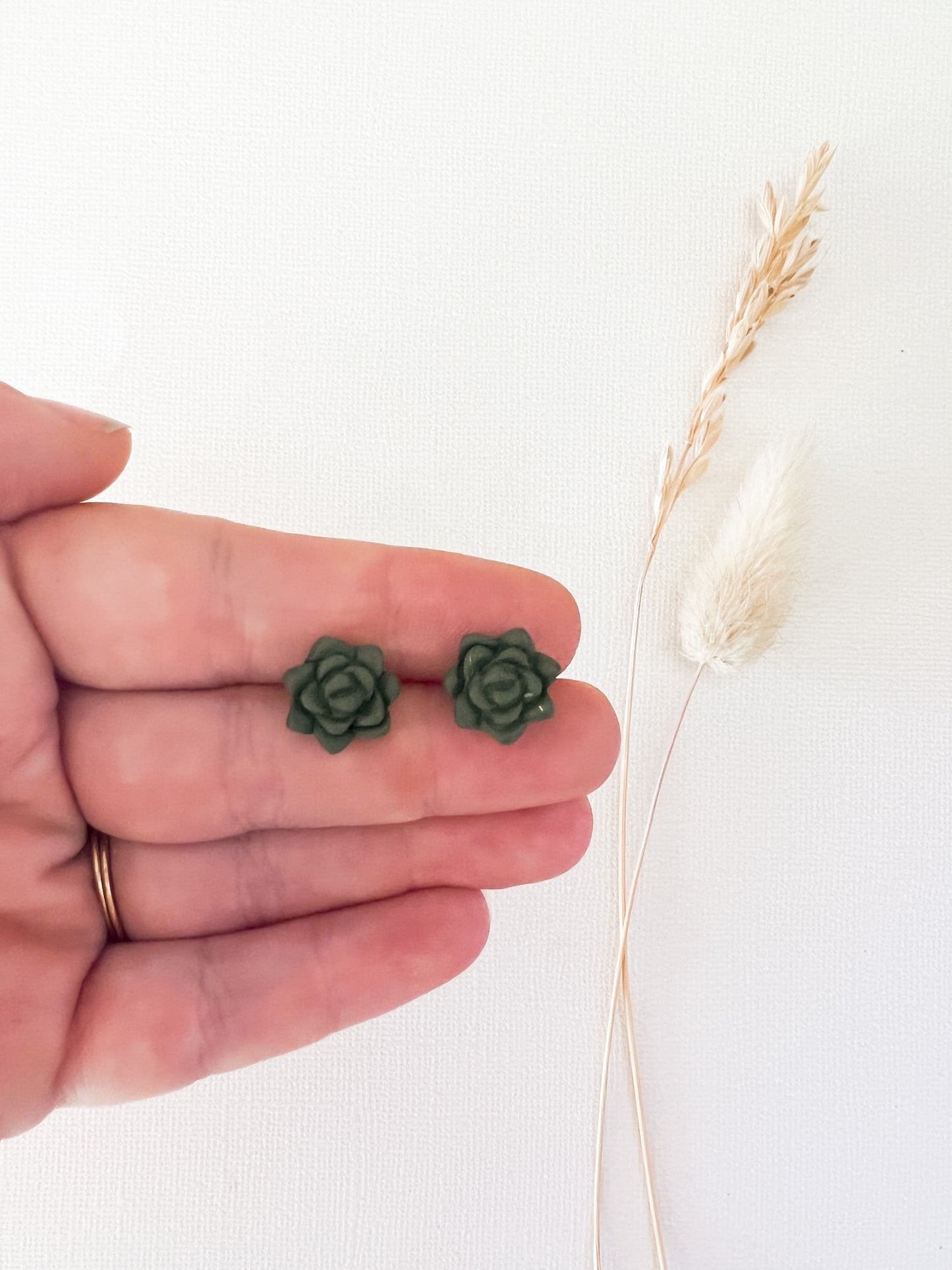Succulent Studs