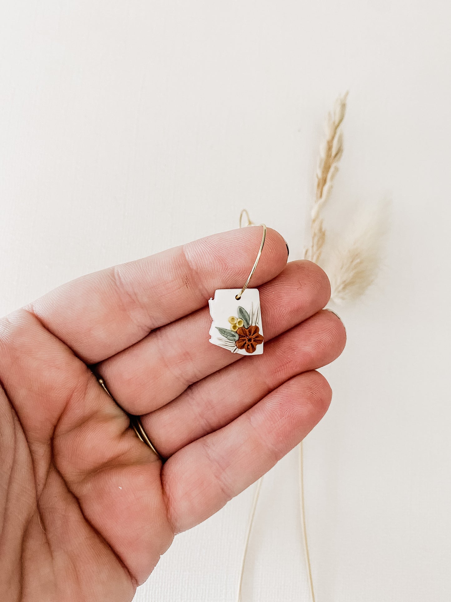 Floral Arizona Hoops