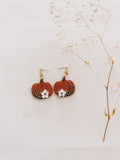 Pumpkin Patch Earrings | Orange