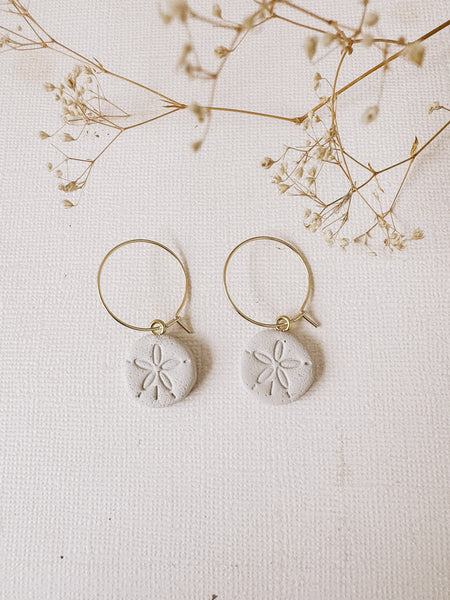 Sand Dollar Hoops